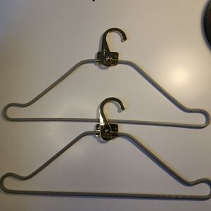 Louis Vuitton Gold and Gray Metal Hangers